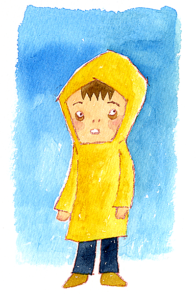 冬の雨の憂鬱
